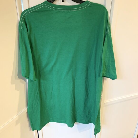 "I CAN GET YOU ON THE NAUGHTY LIST" Christmas T-SHIRT Men 2XL Green NEW W/TAG - Picture 4 of 6